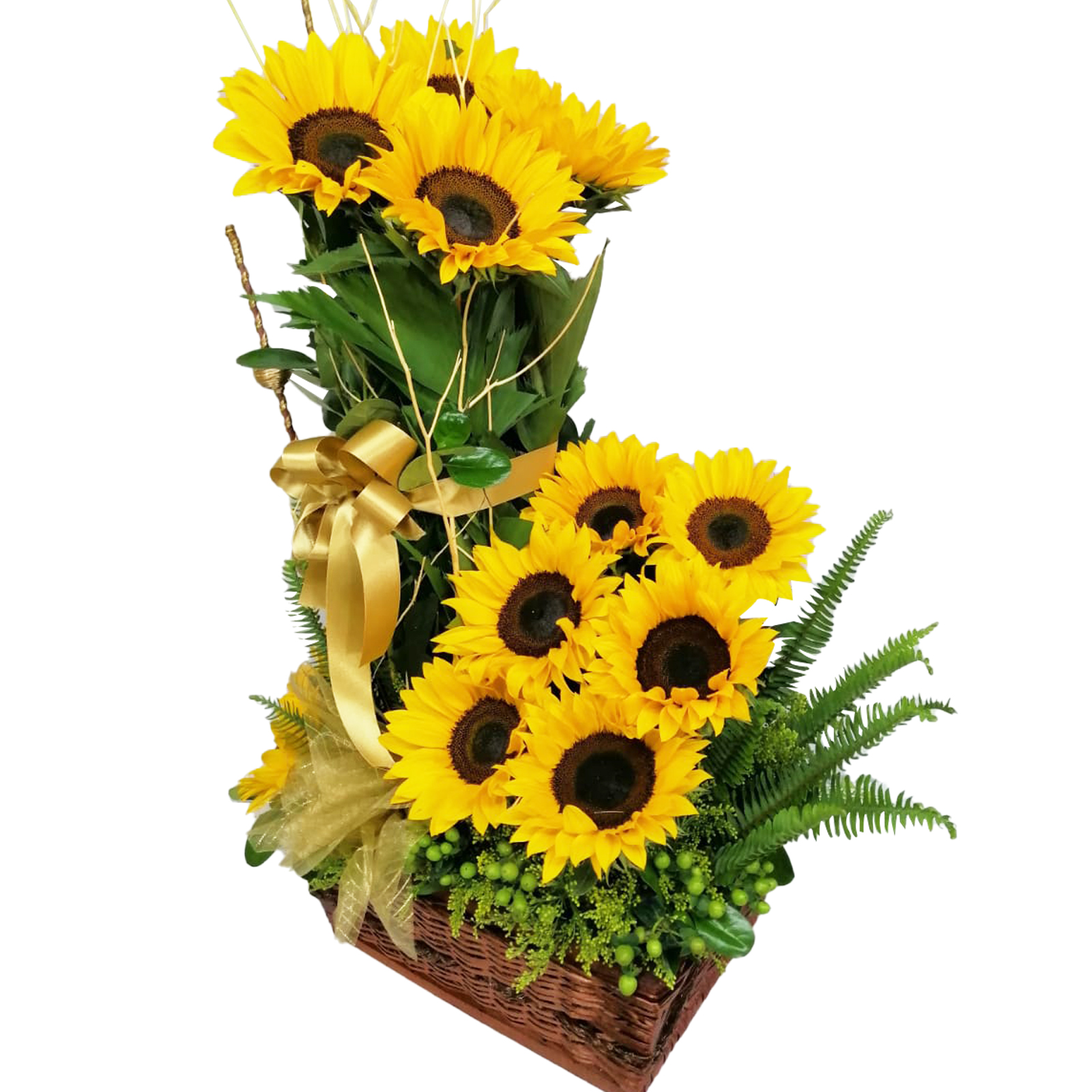 Canasta de Girasoles